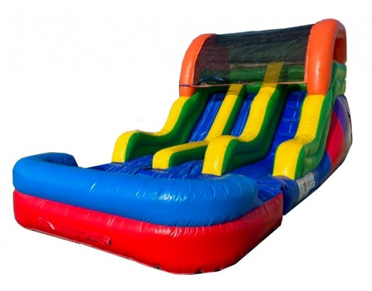 12ft Double Trouble Dual Lane WaterSlide