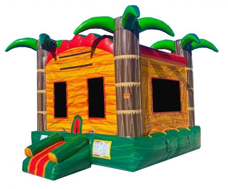 Tropical Sunrise Bounce House