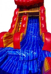 flamin20hot20wave20inflatable20water20slide20rental20tulsa20oklahoma 702517355 15ft Flamin' Hot Wave Water Slide