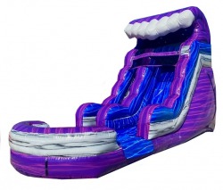 15ft Purple Wave Water Slide